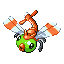 Imagen de Yanma en Pokémon Rojo Fuego y Verde Hoja