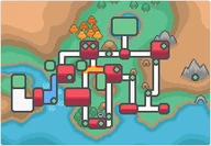 Localización de la ruta 36 en Johto