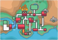 Localización de la ruta 34 en Johto