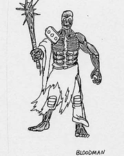 An armed ghoul
