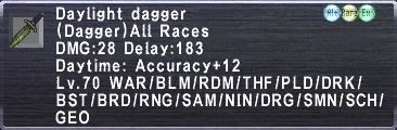 Daylight Dagger
