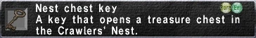 Nest Chest Key