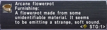Arcane Flowerpot