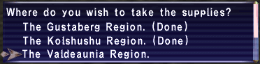 Supply quest selection