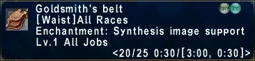 Goldsmith's Belt