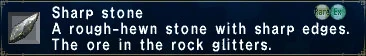 Sharp Stone