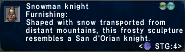 Snowman Knight