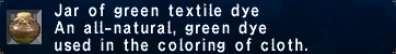 Green Textile Dye