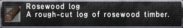 Rosewood Log