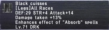 Black Cuisses