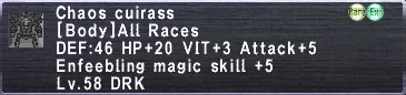 Chaos Cuirass