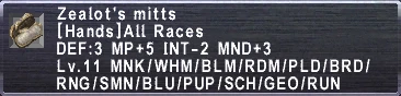 Zealot's Mitts