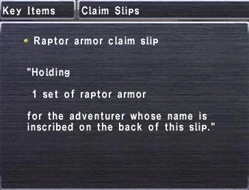 file:Raptor Armor Claim Slip.JPG
