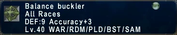 Balance Buckler