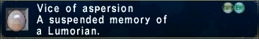 Vice of Aspersion