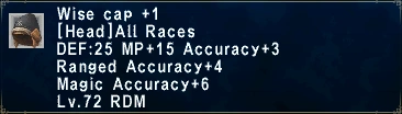 Wise Cap +1