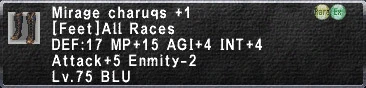 Mirage Charuqs +1