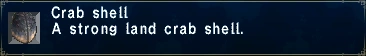 Crab Shell