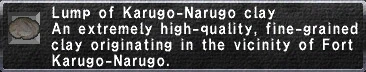Karugo Clay
