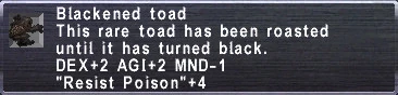 Blackened Toad