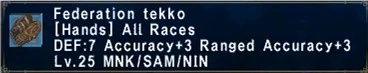 Federation Tekko