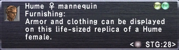 Hume F Mannequin