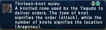 Thirteen-Knot Quipu