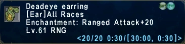 Deadeye Earring
