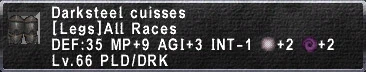 Darksteel Cuisses