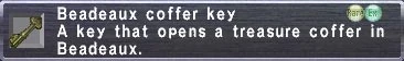 Beadeaux Coffer Key