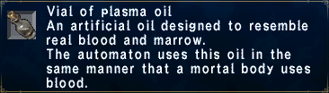 Plasma Oil