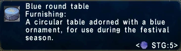 Blue Round Table