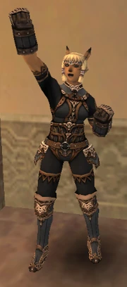 Mithra in full Shade gear.