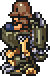 Biggs and Wedge's in-game sprite, riding the Magitek Armor