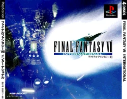 The box art for Final Fantasy VII International