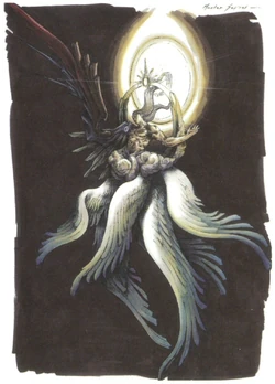 Artwork of Safer∙Sephiroth by Tetsuya Nomura