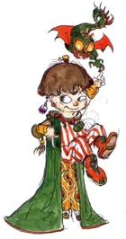 Artwork by Yoshitaka Amano