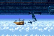 Cid's Airship and the big Dreadnought's base