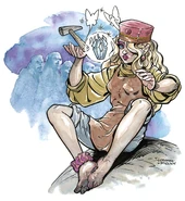 A female rock gnome