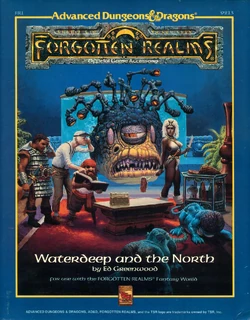 Cover of the Waterdeep and the North sourcebook