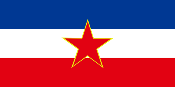Archivo:Flag of SFR Yugoslavia.svg