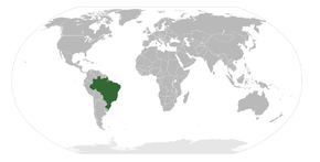 Location of Brazil