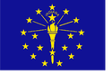 Flag of Indiana