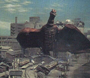 Male Radon as he appaered in the film Rodan