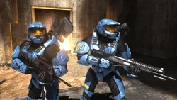 The two combat officers the UNSC dispatched to take out Deus Ex Machina