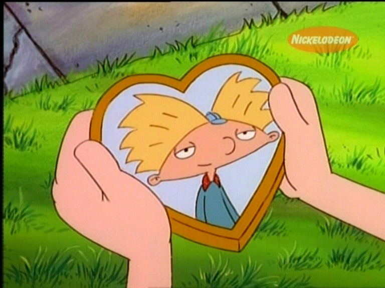 hey arnold helga photograph