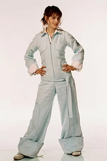 Zooey Deschanel as Trillian from the film adaptation.