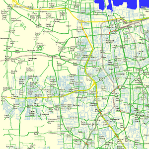 Map Jakarta