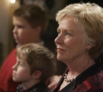 Barbara enjoys the music before noticing Katie's abscence