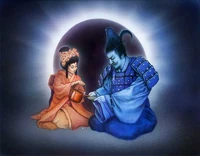 Onnotangu with Amaterasu
